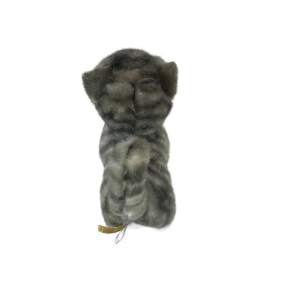 Aurora Miyoni Kitty Cat Plush Tabby Gray Striped 9 Inch Stuffed Animal Toy - Picture 5 of 10